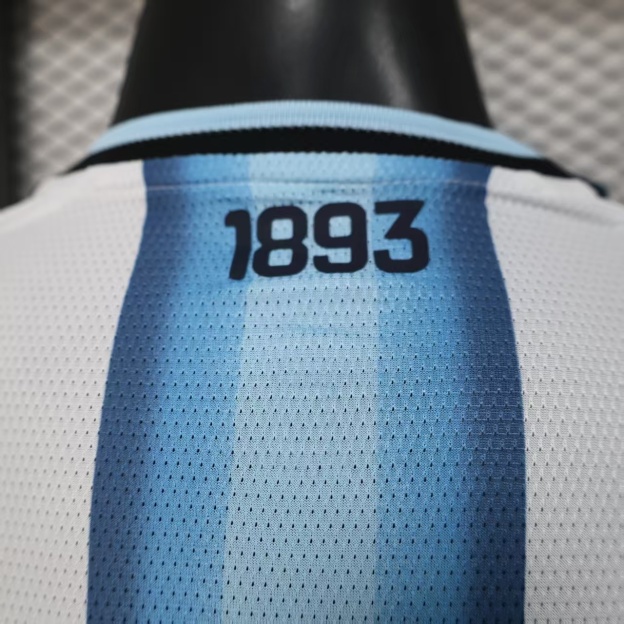 2026 Long Sleeve Player Version Argentina Home Soccer Jersey 