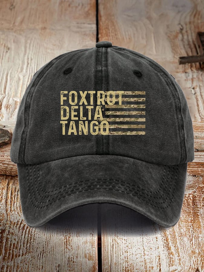 Unisex Fashion Flag Print Hat