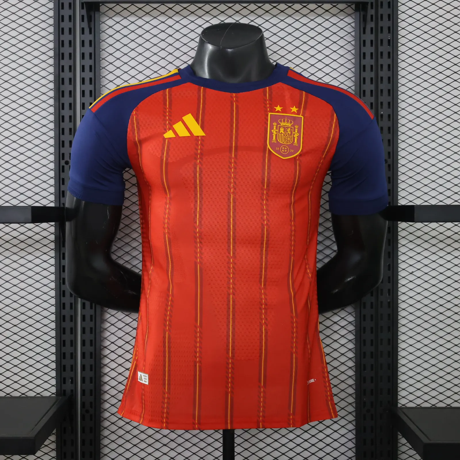 2026 Player Version Spain National Team Two-Star Home Soccer Jersey