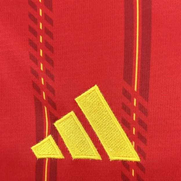 2026 Long Sleeves Spain National Team Home Soccer Jersey
