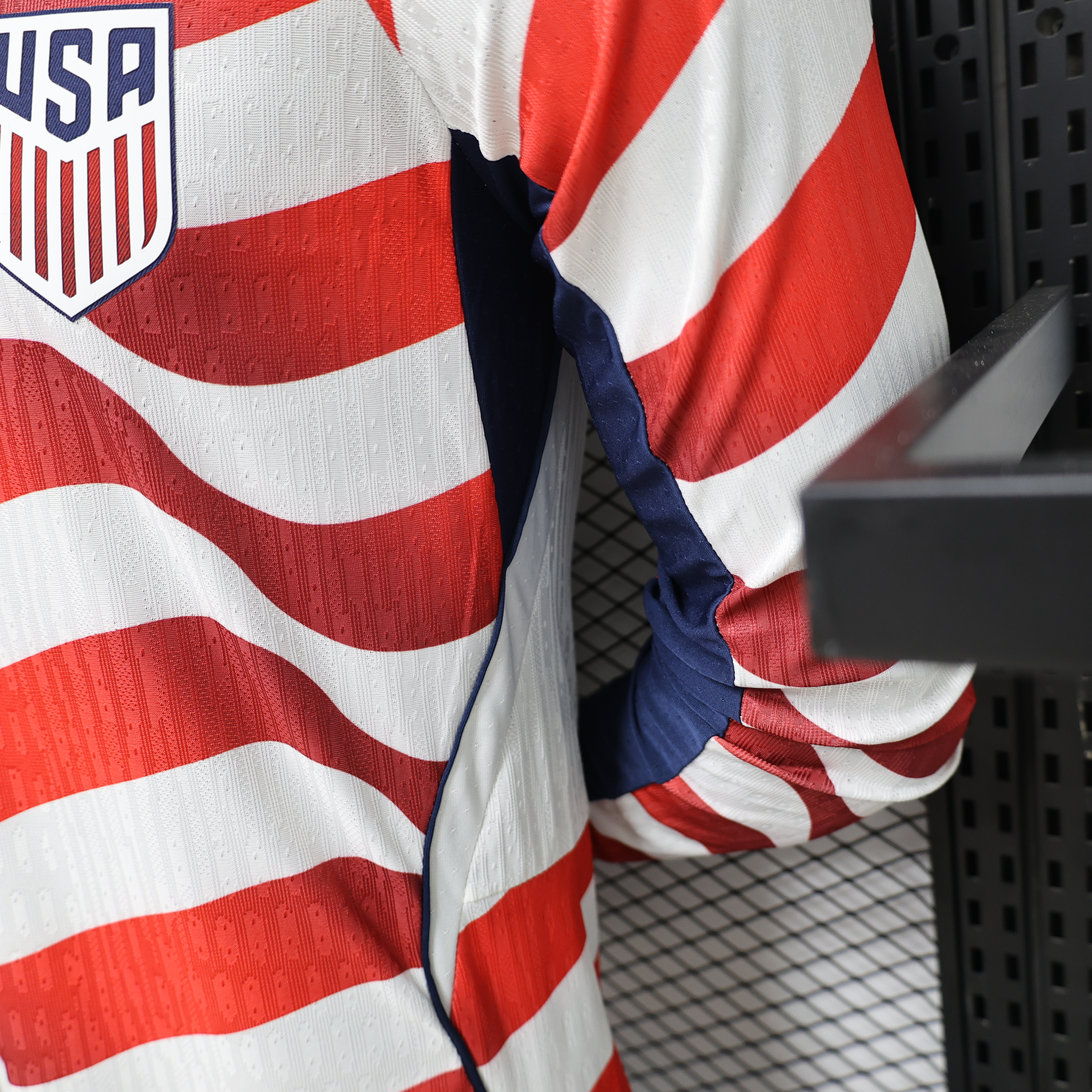 2026 Long Sleeve Player Version United States National Team Home Soccer Jersey