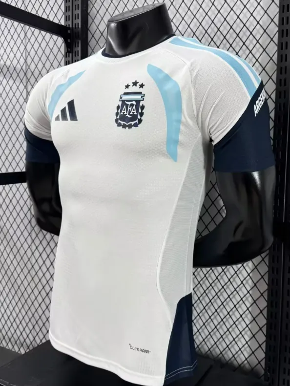 2026 Player Version Argentina Special Edition White Jersey
