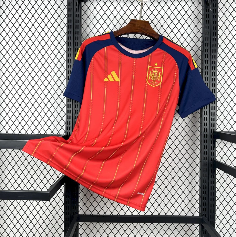 2026 Spain National Team Home Soccer Jersey