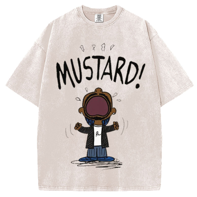 Funny MEME Kendrick Lamar MUSTARD T-Shirt, New Viral GNX Album Reference Sweatshirt