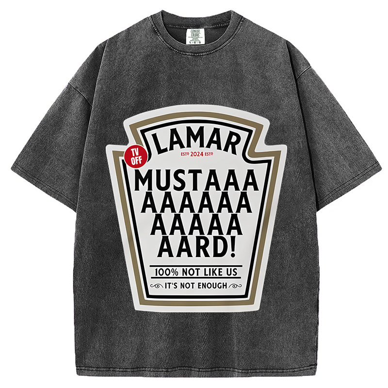 Kendrick Lamar Mustard T-shirt,TV Off Lyrics Sweatshirt