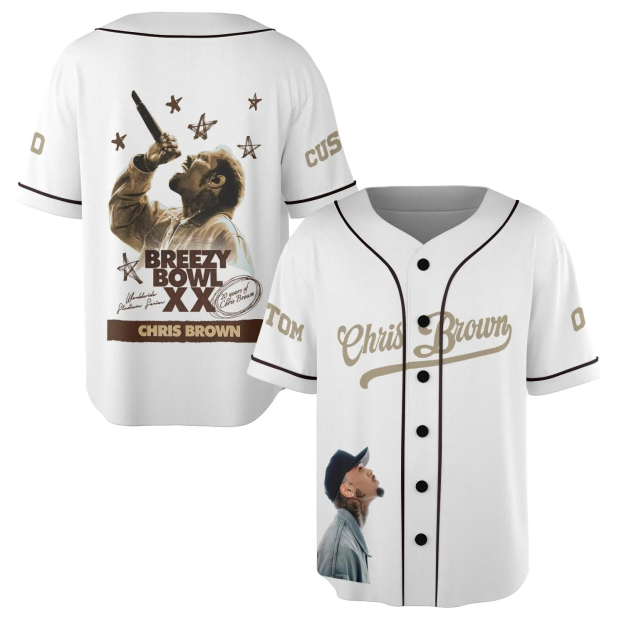 Chris Brown Breezy Bowl XX Tour Shirt