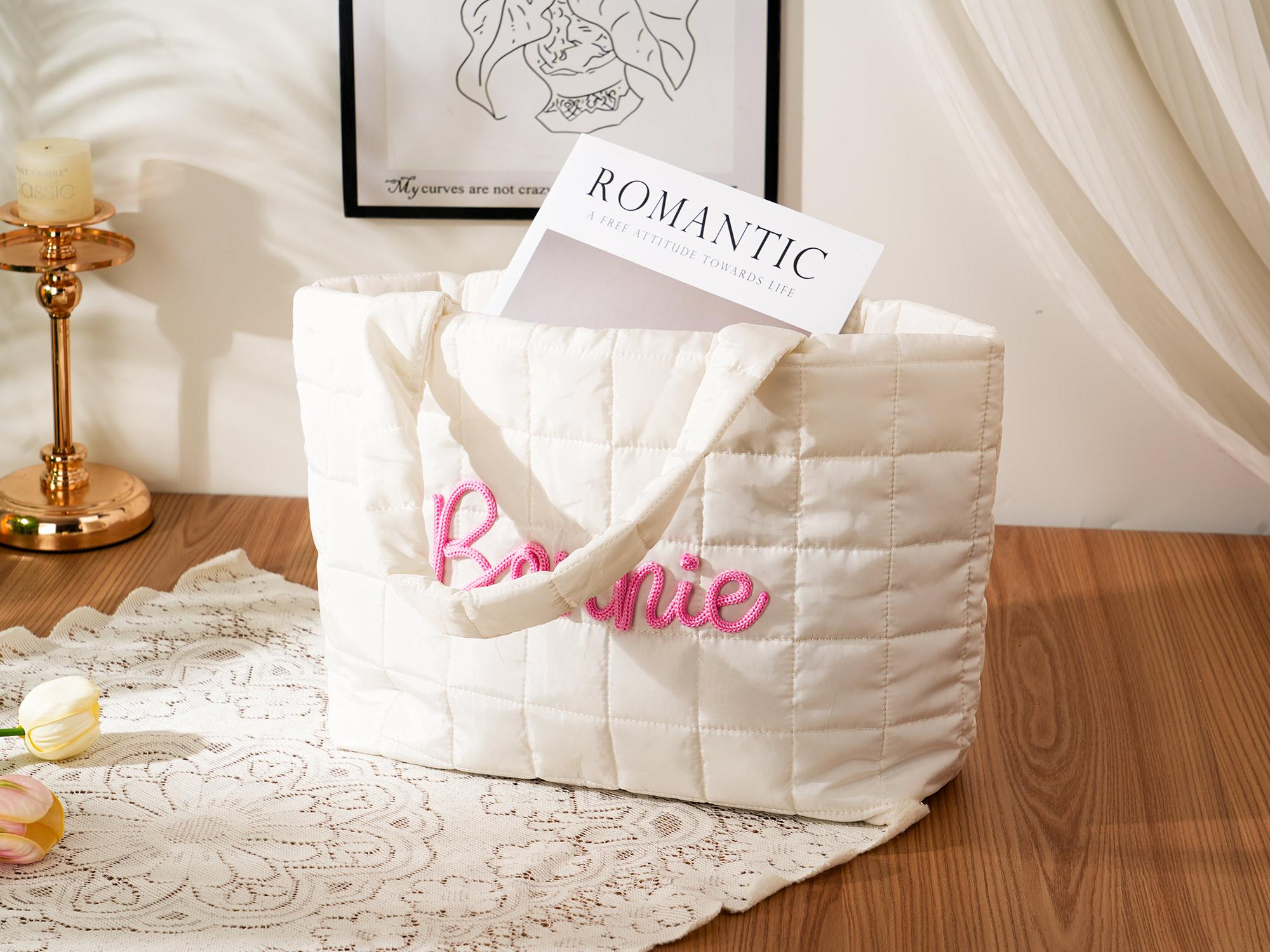 Personalized Name Tote Bag