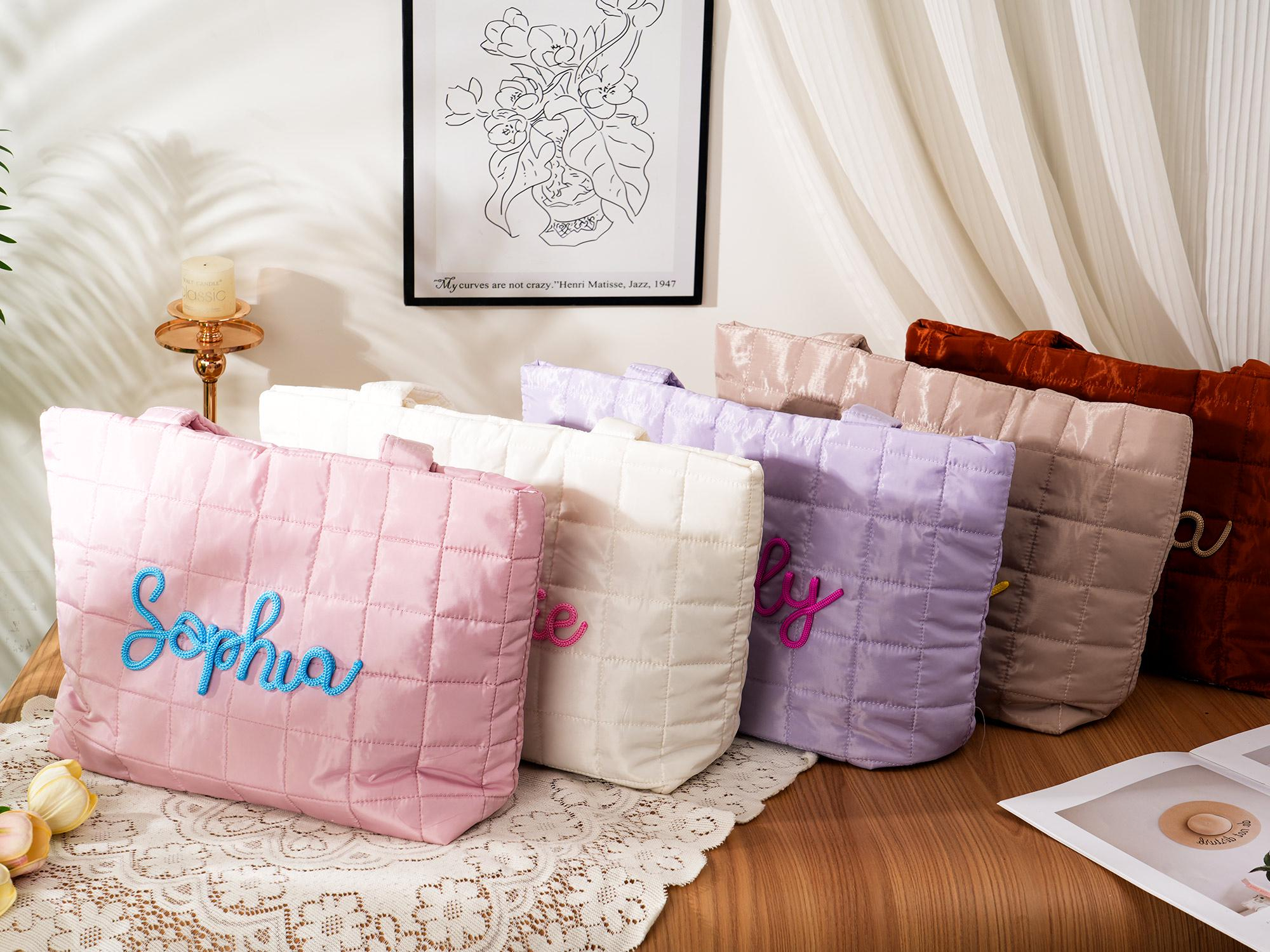 Personalized Name Tote Bag