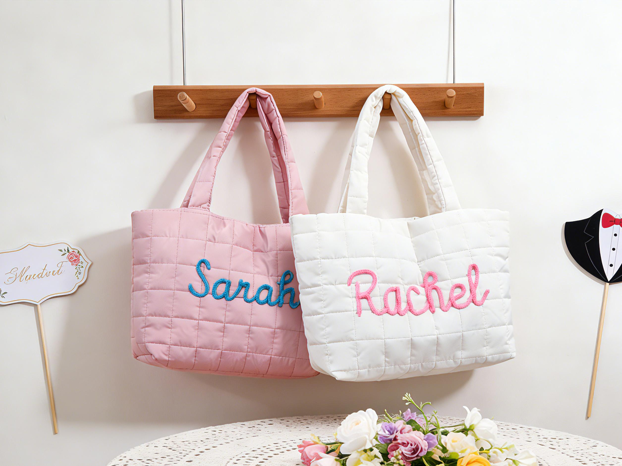 Personalized Name Tote Bag