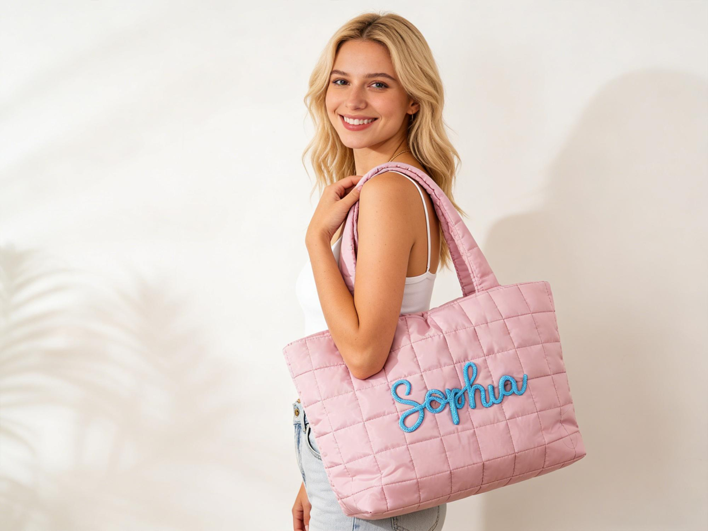 Personalized Name Tote Bag