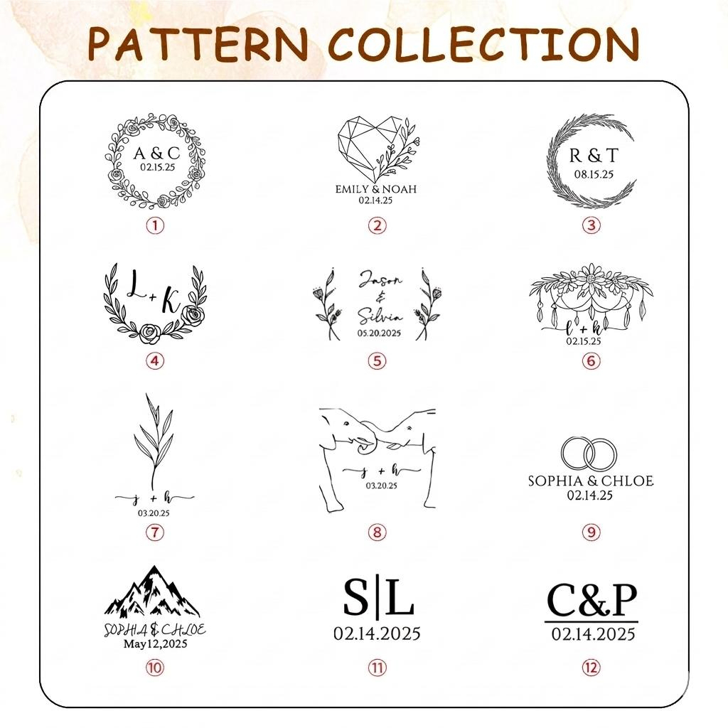 Custom Wedding Gifts Flower Vase