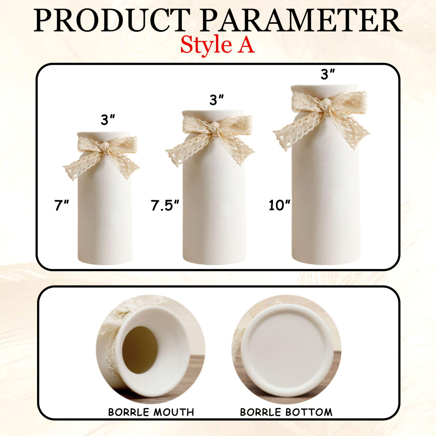 Custom Wedding Gifts Flower Vase