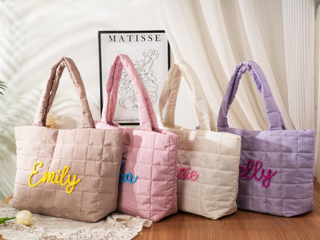 Personalized Name Tote Bag