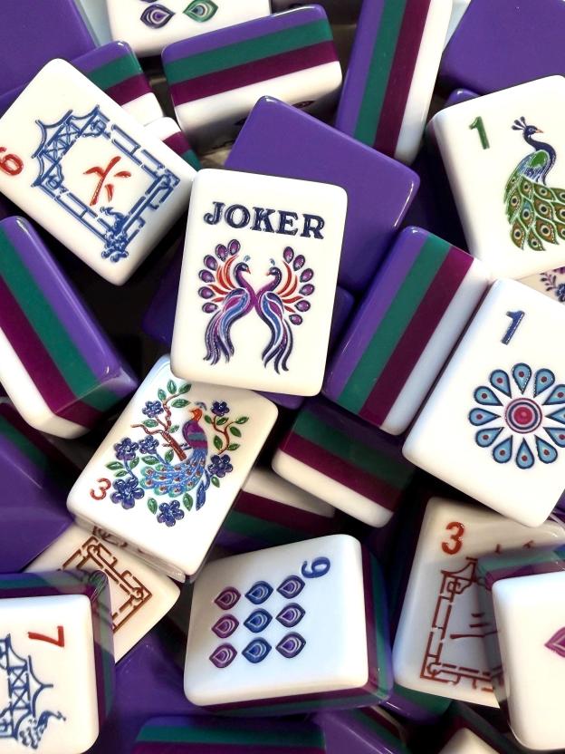 Peacock Royale Mahjong Tiles