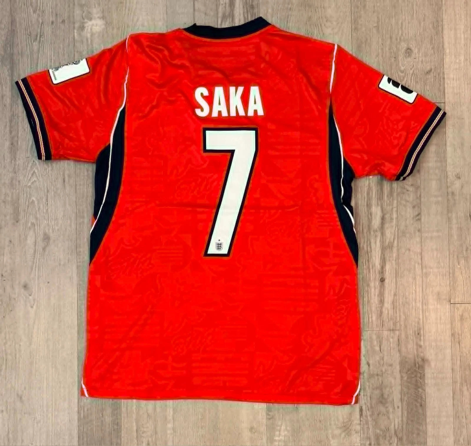 Bukayo Saka 2026 England Away Soccer Jersey