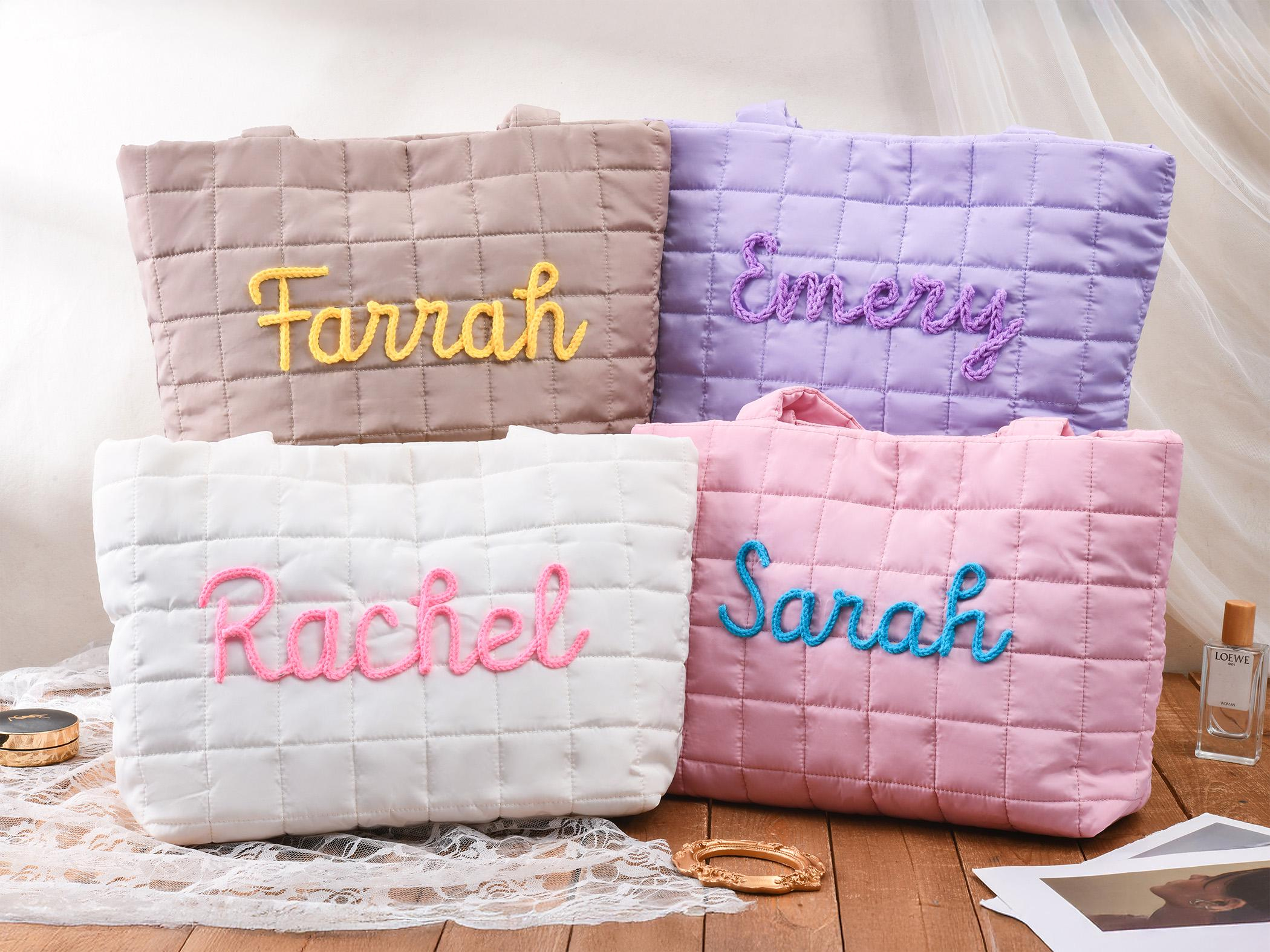 Personalized Name Tote Bag