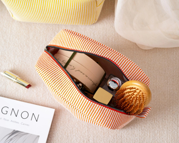 Personalized Embroidered Makeup Bag with Name