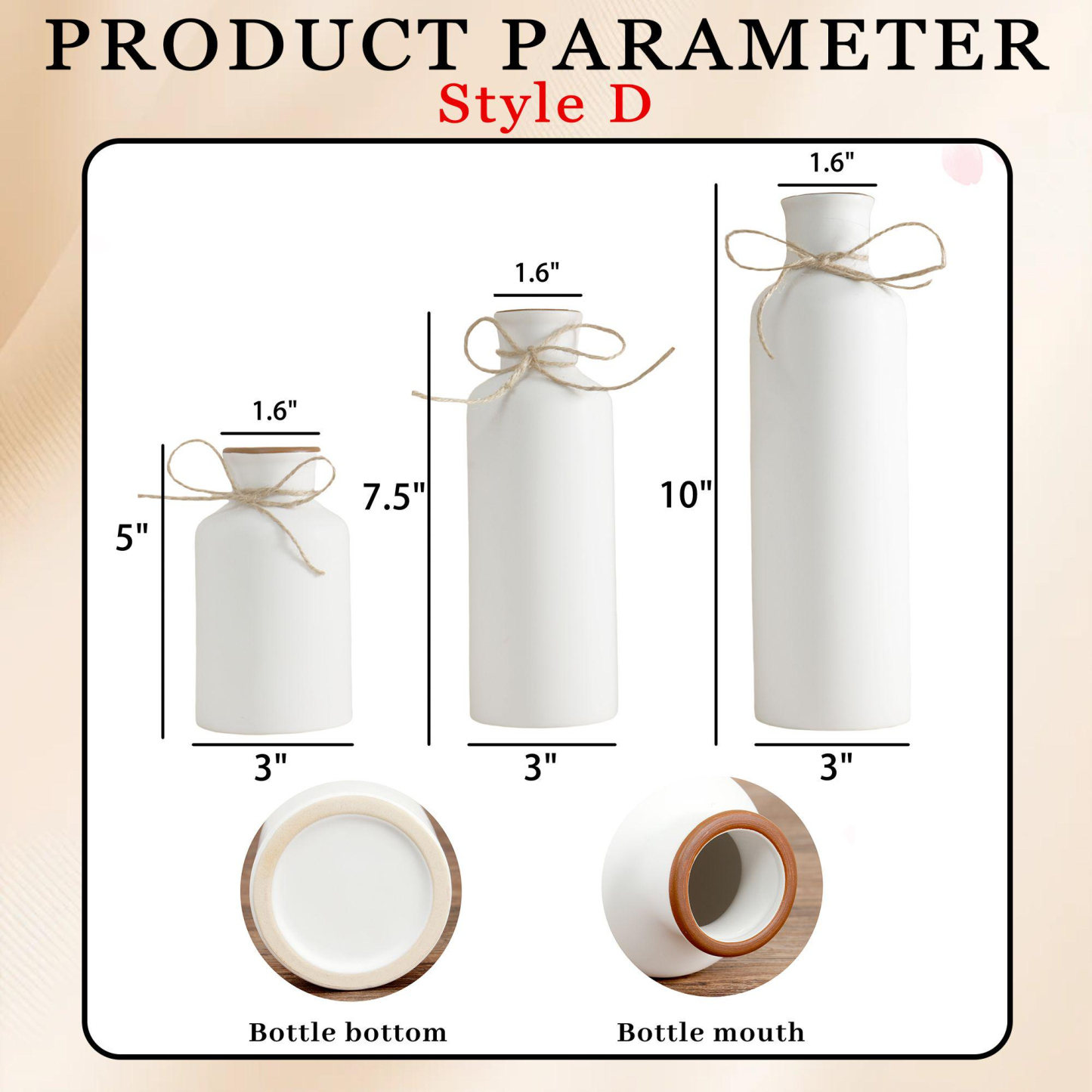 Custom Wedding Gifts Flower Vase