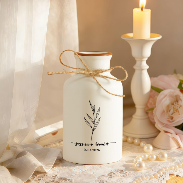 Custom Wedding Gifts Flower Vase