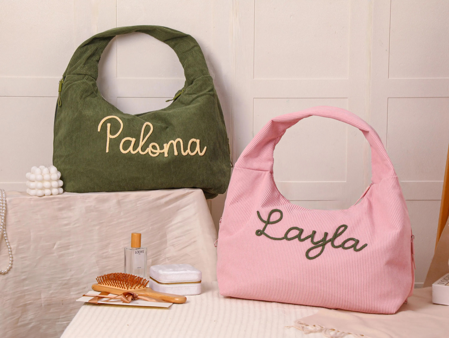 Custom Corduroy Tote Bag