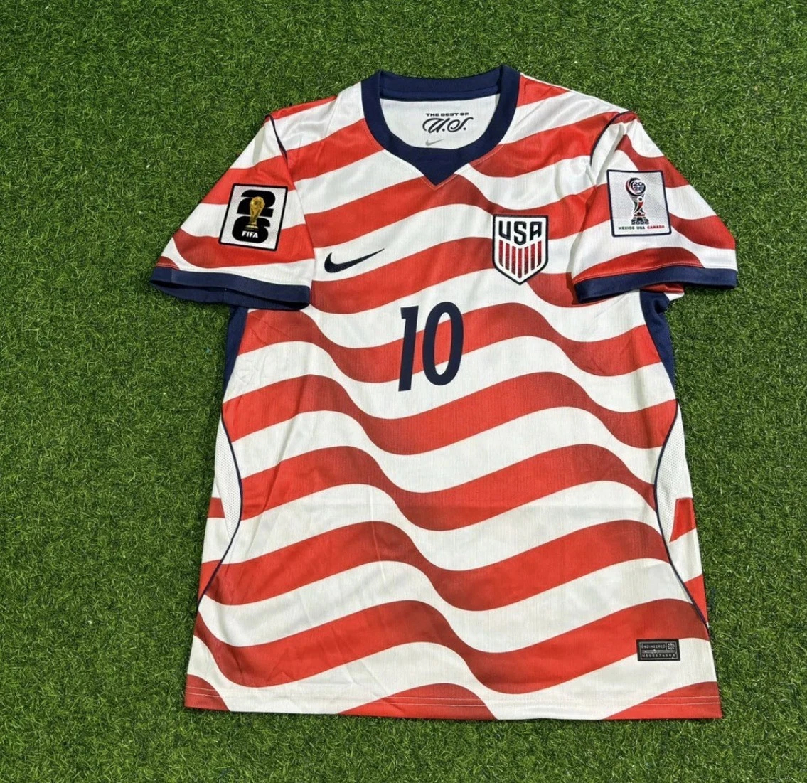 Christian Pulisic 2026 United States National Team Home Soccer Jersey