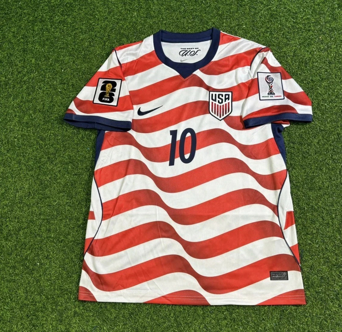 Christian Pulisic 2026 United States National Team Home Soccer Jersey