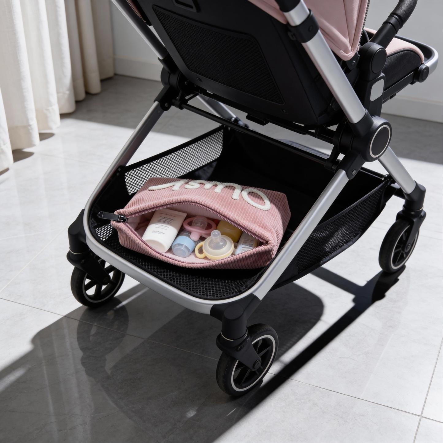 Personalized Bridesmaid Gift👝Custom Chenille Letter Makeup Bag