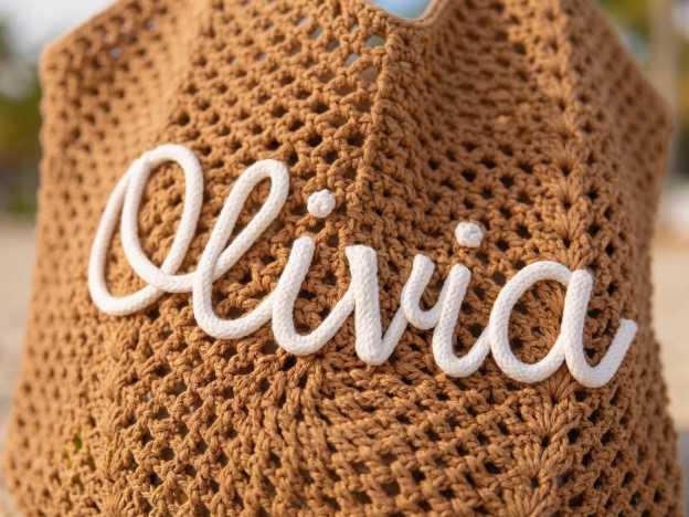 Personalized Beach Tote Bag