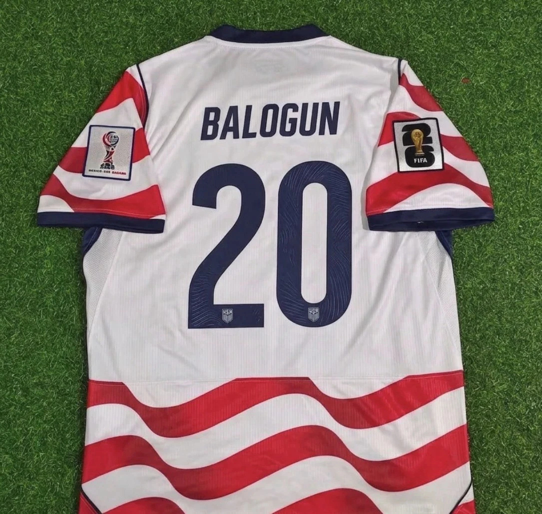 Folarin Jerry Balogun 2026 United States National Team Home Soccer Jersey