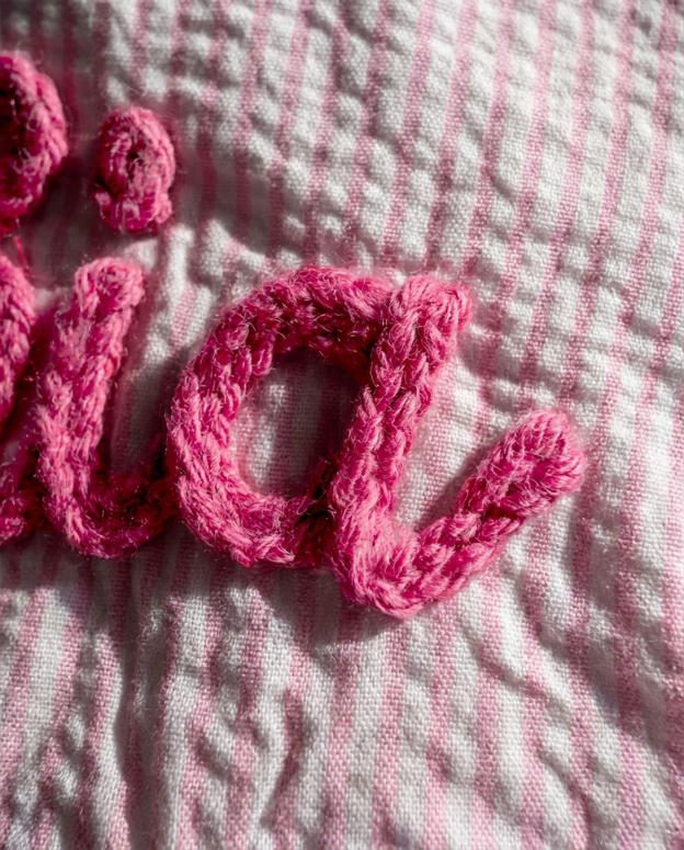 Preppy Cosmetic Bag👝Custom Seersucker Makeup Bag