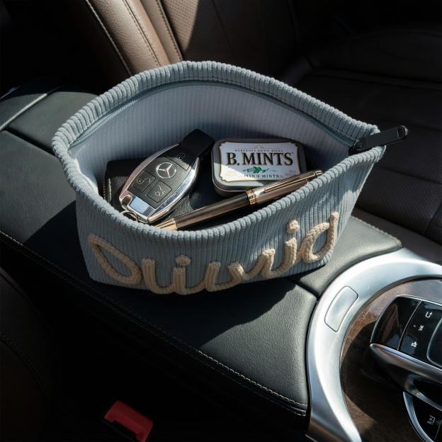 Personalized Bridesmaid Gift👝Custom Chenille Letter Makeup Bag