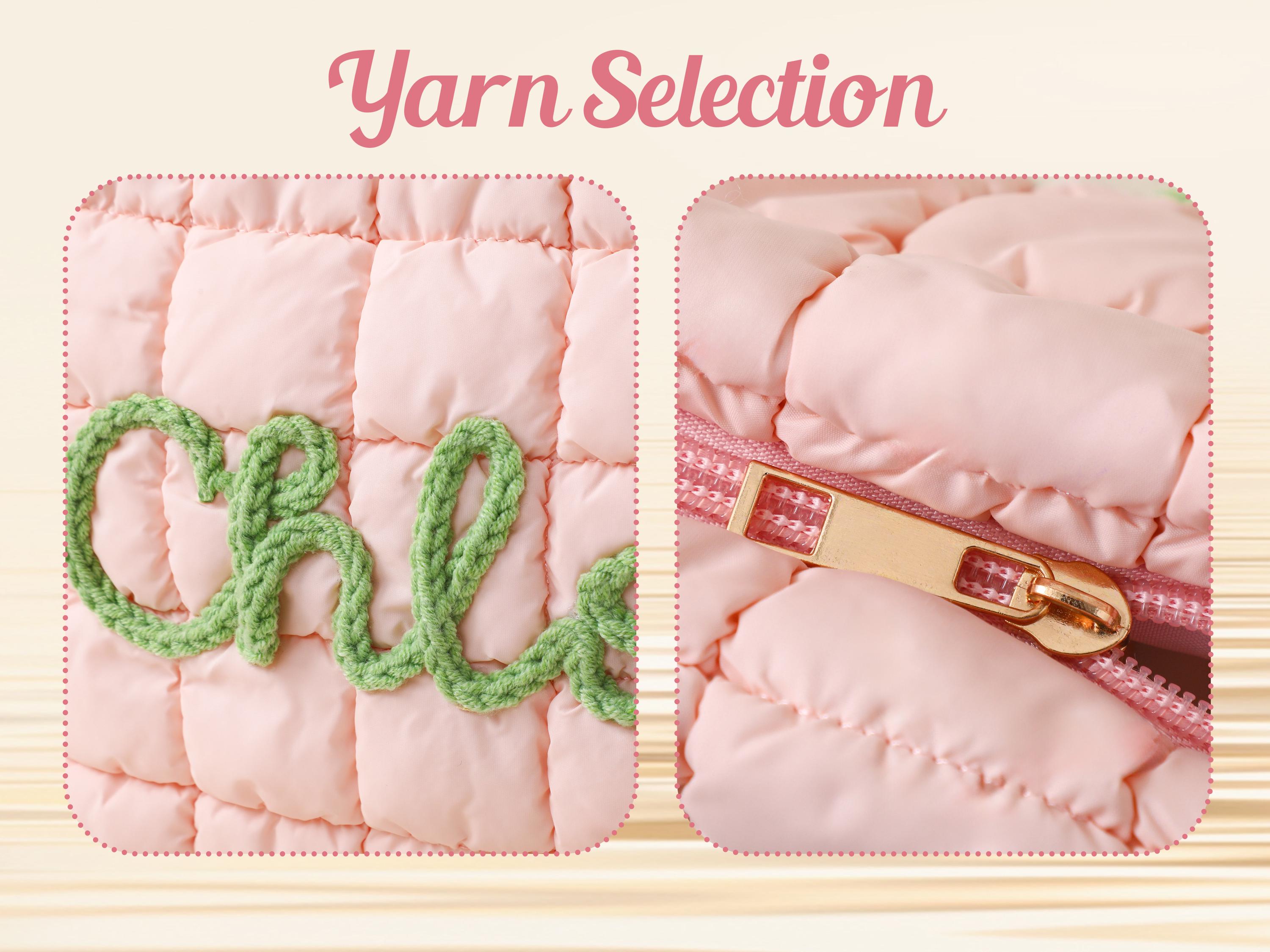 Personalized Quilted Nylon Makeup Bag