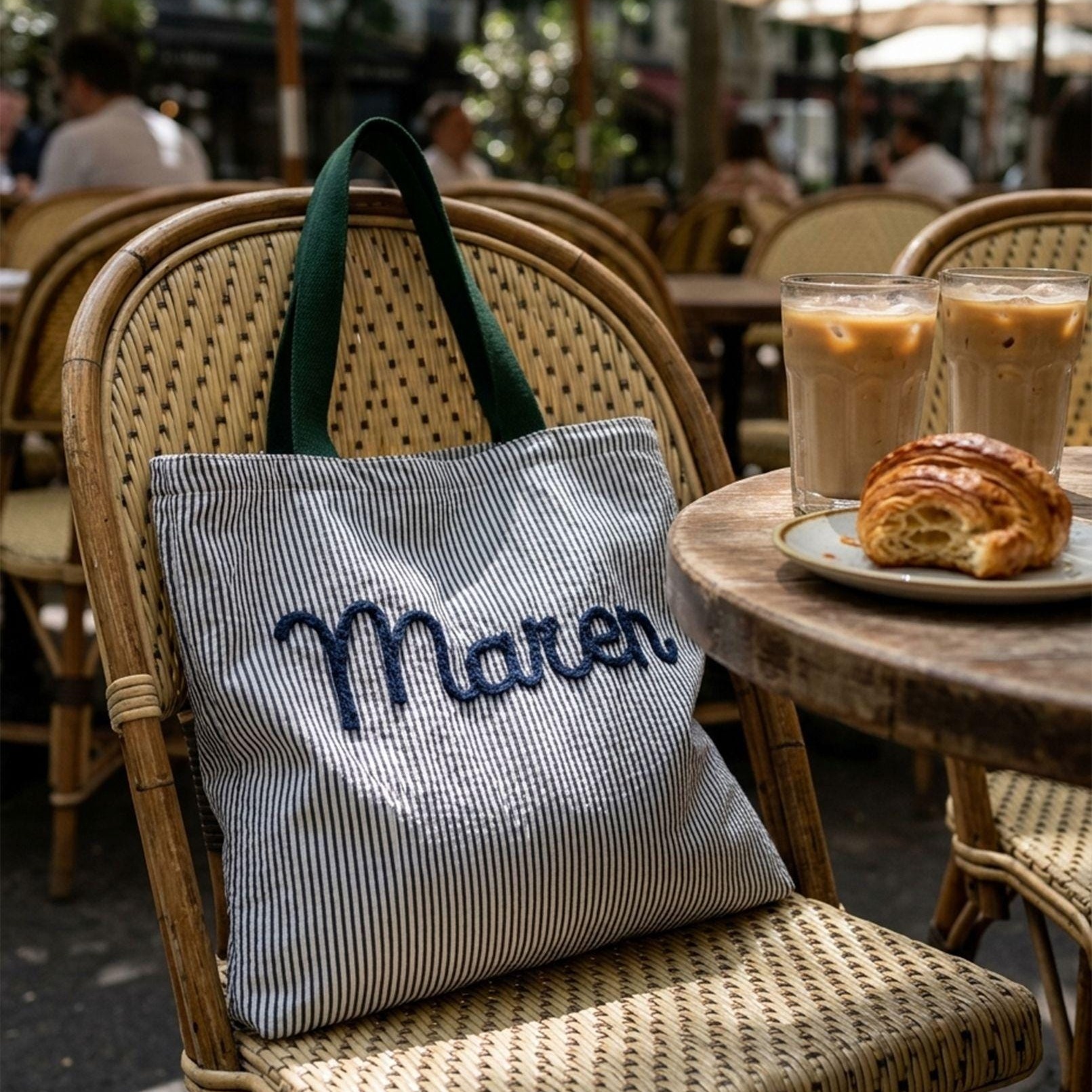 Personalized Beach Bag Custom Girls Trip Tote Bag