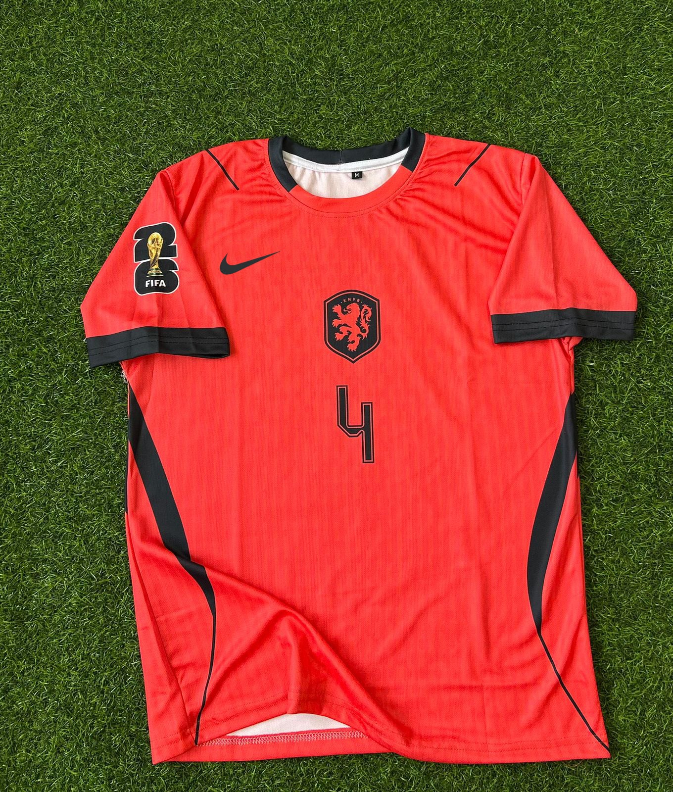 Virgil van Dijk 2026 Netherlands National Team Home Soccer Jersey