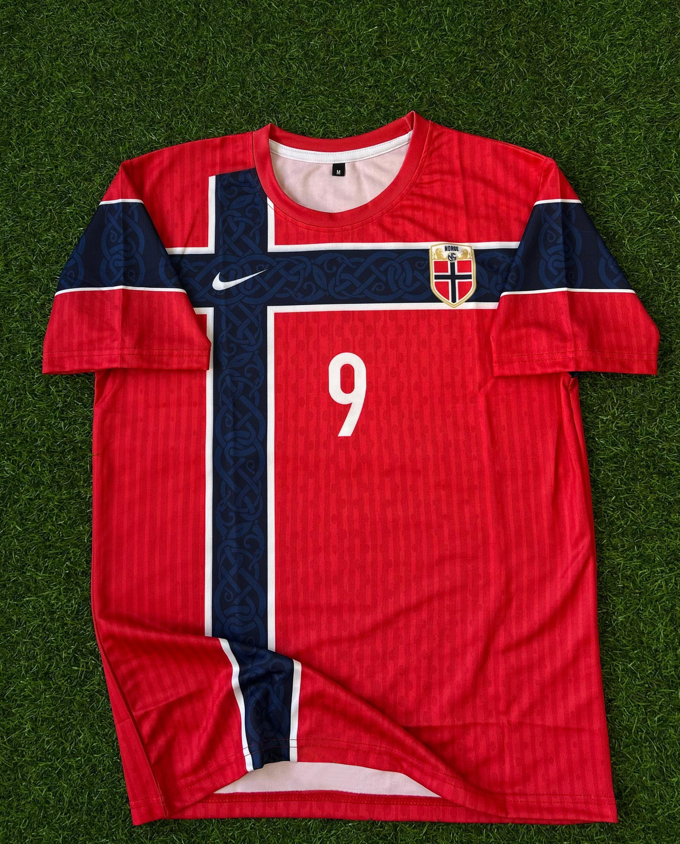 Erling Braut Håland Norway National Team Home Soccer Jersey