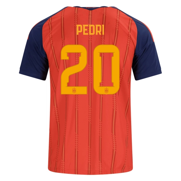 2026 Player Version Spain National Team Two-Star Home Soccer Jersey