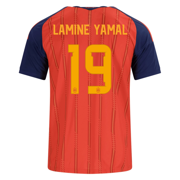 2026 Player Version Spain National Team Two-Star Home Soccer Jersey