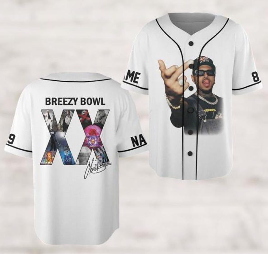 Chris Brown Breezy Bowl XX Tour Shirt