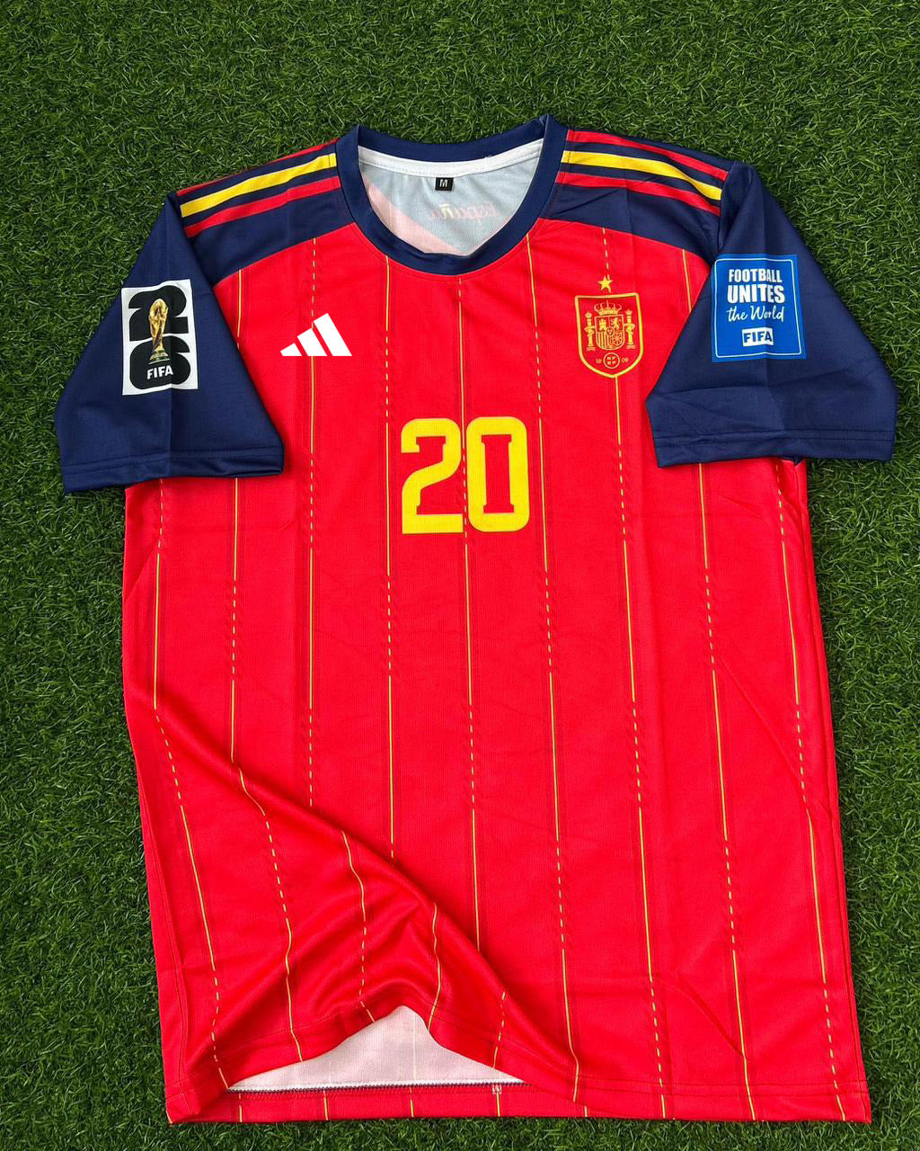 Pedro González López 2026 Spain National Team Home Football Shirt  1:1 Thai Quality