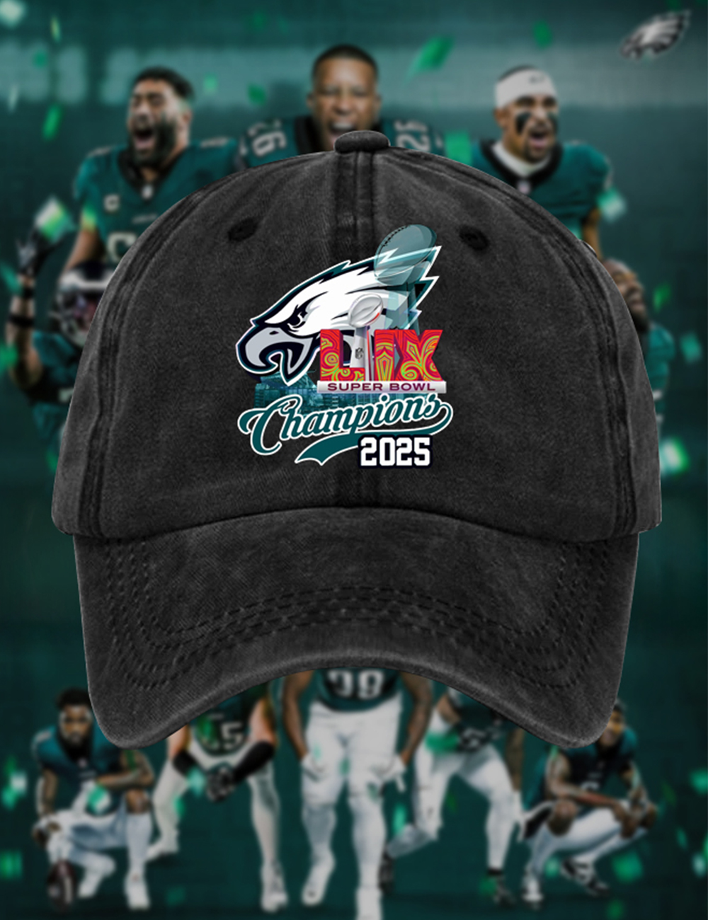Eagles Football 2025 Champion Hat