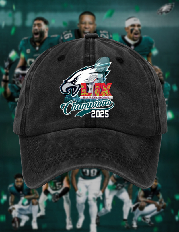 Eagles Football 2025 Champion Hat