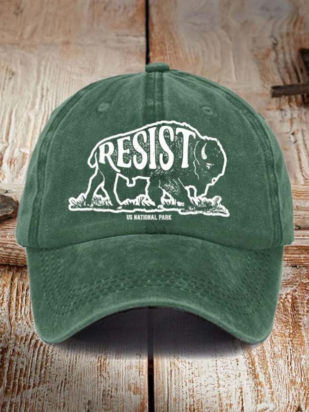Protect Our National Parks Print Baseball Cap