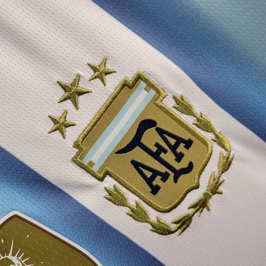 2026 Long Sleeve Argentina National Team Home Replica Jersey