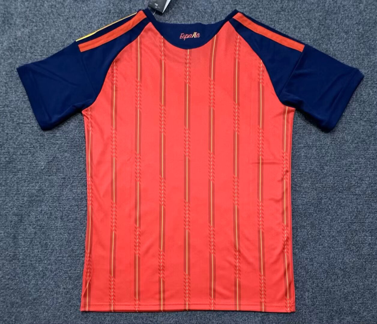 2026 Spain National Team Two-Star Home Soccer Jersey