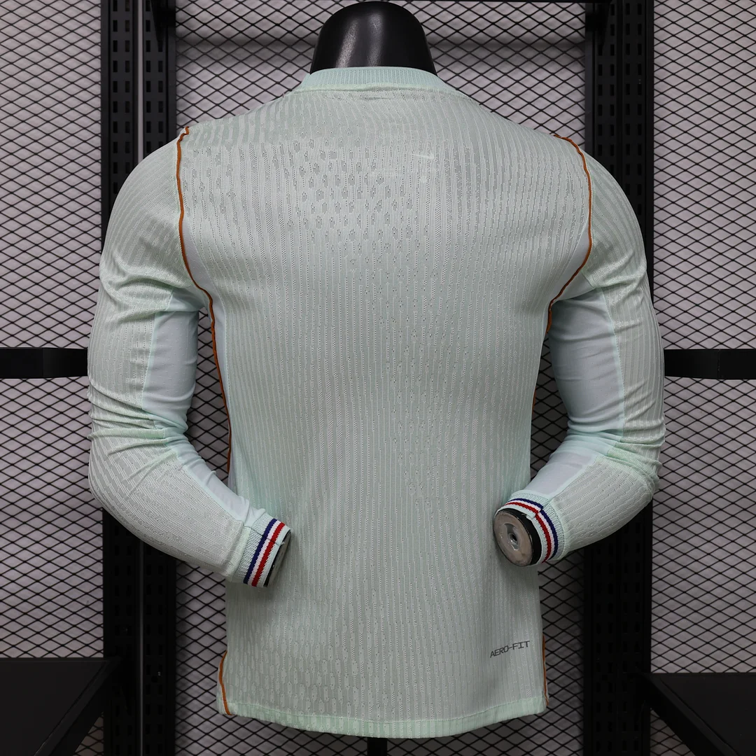 2026 Long Sleeve Player Version France National Team Away Soccer Jersey