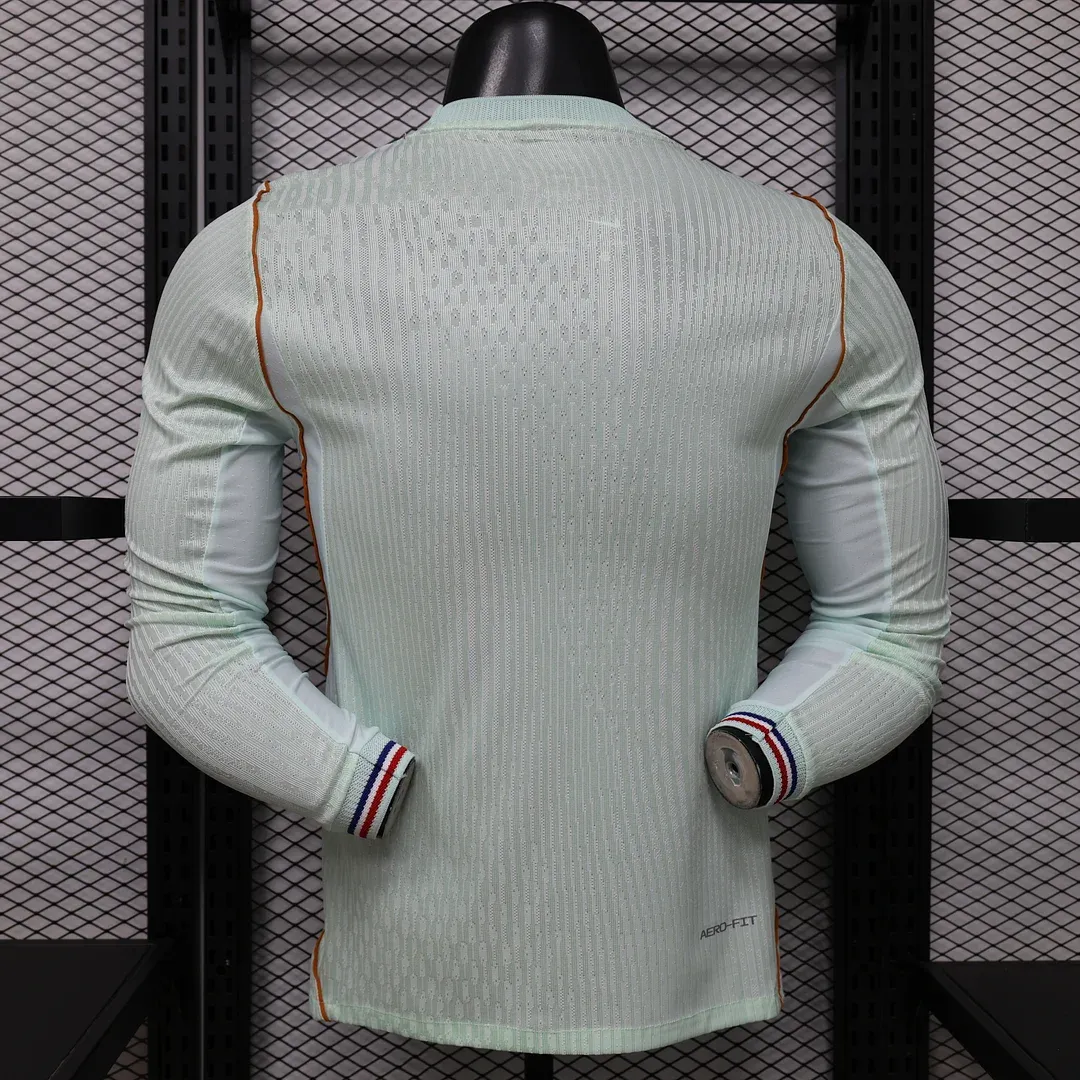 2026 Long Sleeve Player Version France National Team Away Soccer Jersey