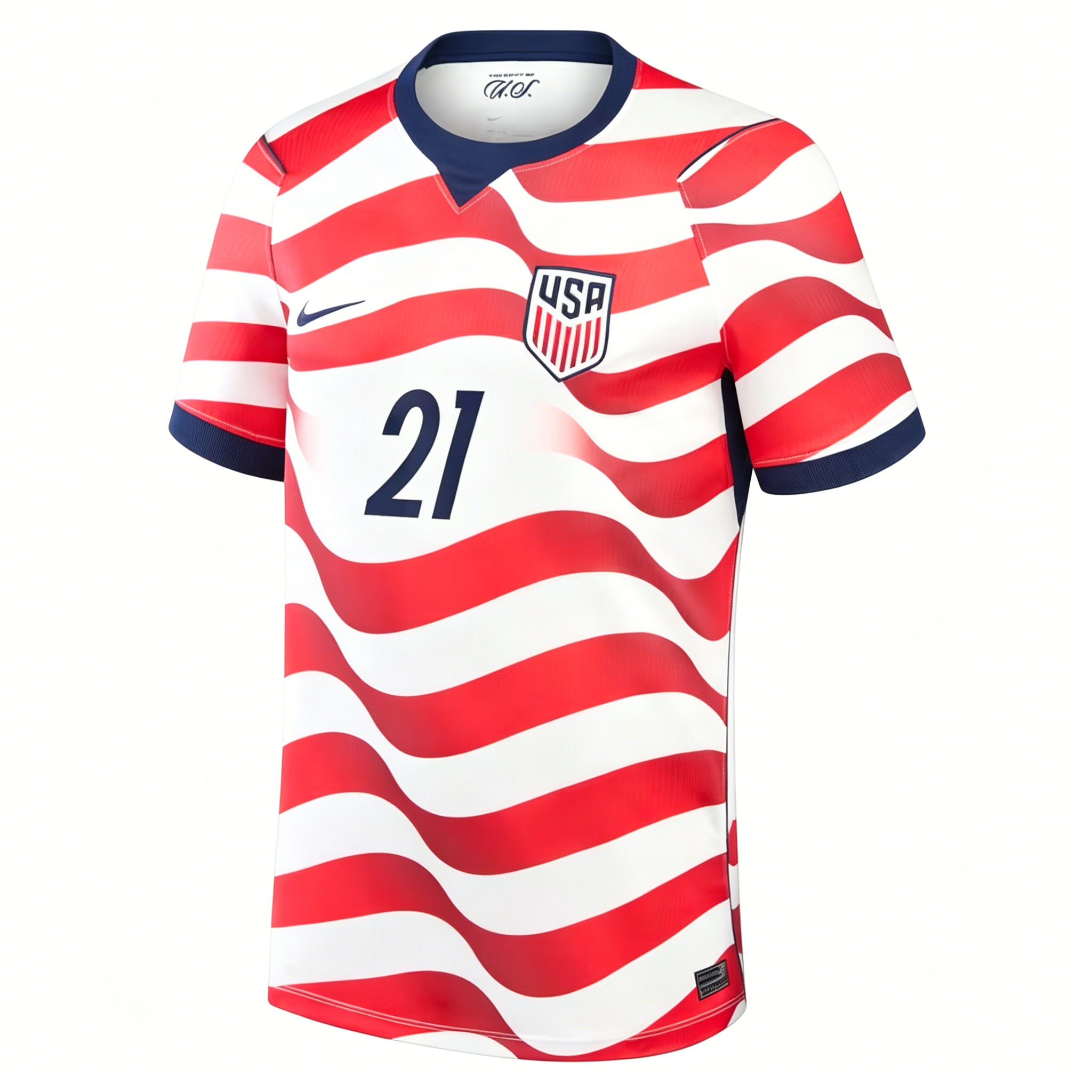 Timothy Weah USMNT 2026 Home Jersey