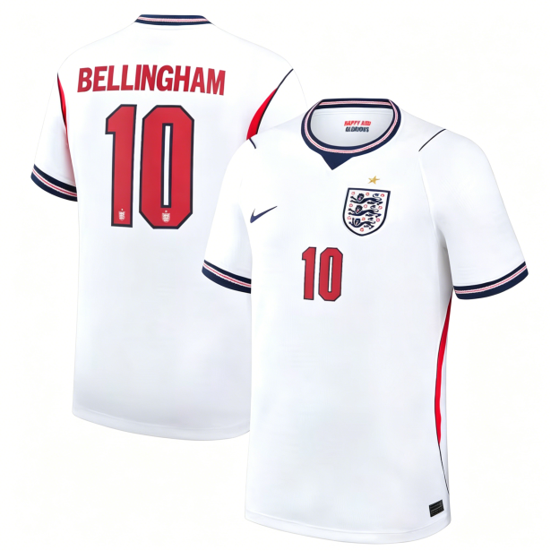 Jude Bellingham England National Team 2026 Home Jersey