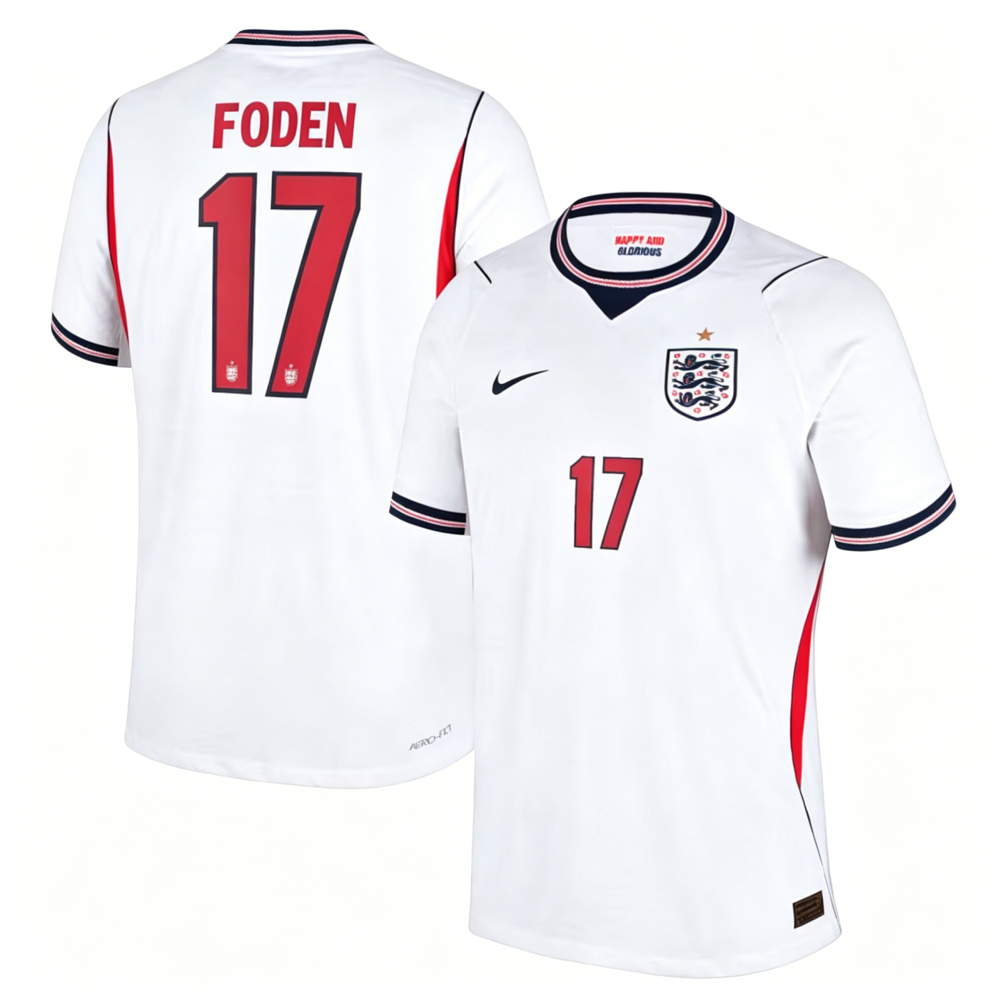 Phil Foden England National Team 2026 Home Jersey