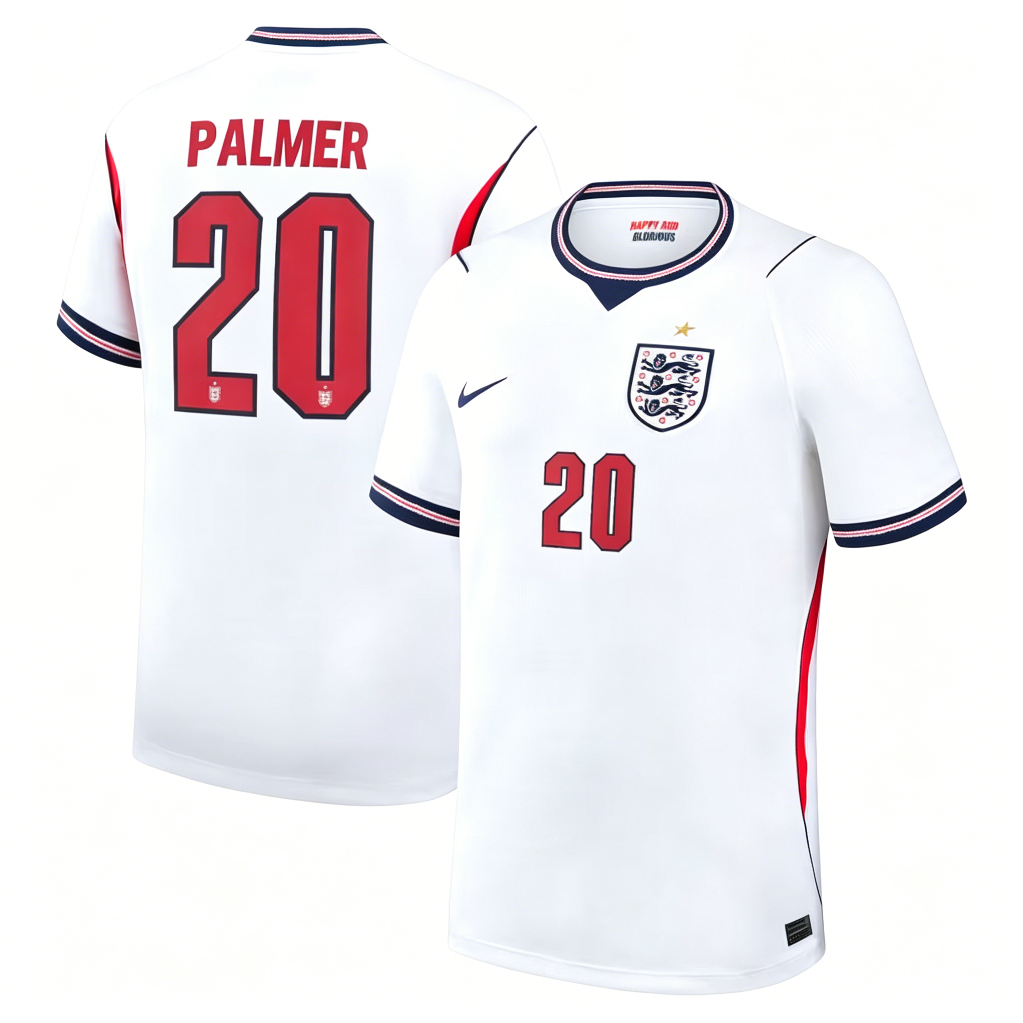 Cole Palmer England National Team 2026 Home Jersey